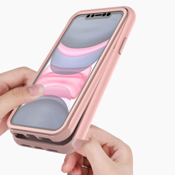 360° Case Pink iPhone 11 Pro Roze 360°-hoesje iPhone 11 Pro
