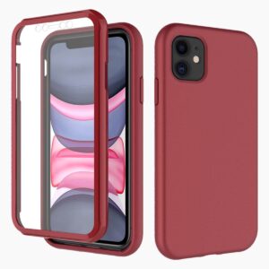 360° Case Red iPhone 11 Rood 360°-hoesje rood iPhone 11