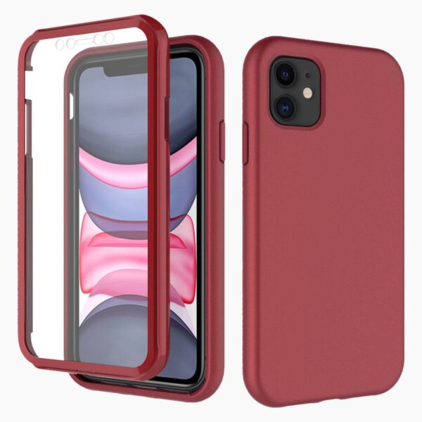 360°-hoesje rood iPhone 11