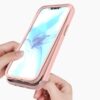 360° Case Pink iPhone 12 Mini Roze 360°-hoesje iPhone 12 Mini