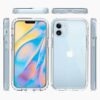 360° Case Transparent iPhone 12 Mini Transparant 360°-hoesje iPhone 12 Mini