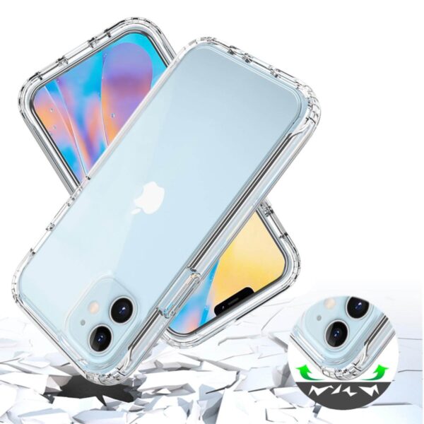 360° Case Transparent iPhone 12 Mini Transparant 360°-hoesje iPhone 12 Mini