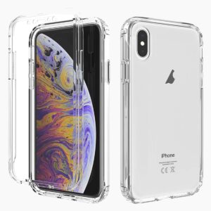 360° Case Transparent iPhone X/XS Transparant 360°-hoesje iPhone X/XS