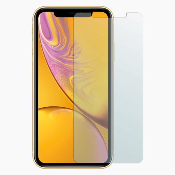 TPU case transparent & Screen protector iPhone XR