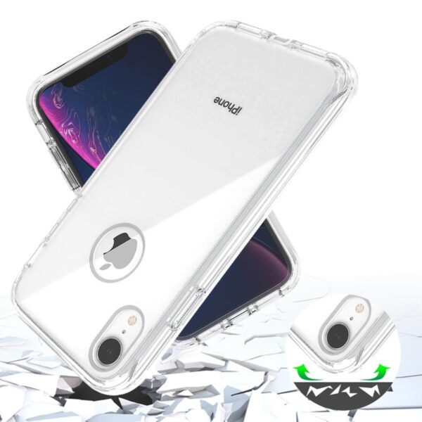 360° Case Transparent iPhone XR Transparant 360°-hoesje iPhone XR