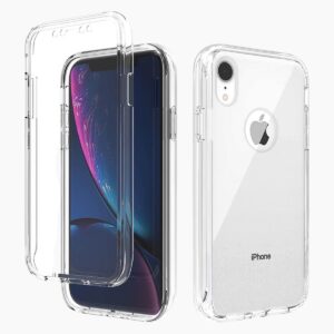 360° Case Transparent iPhone XR Transparant 360°-hoesje iPhone XR