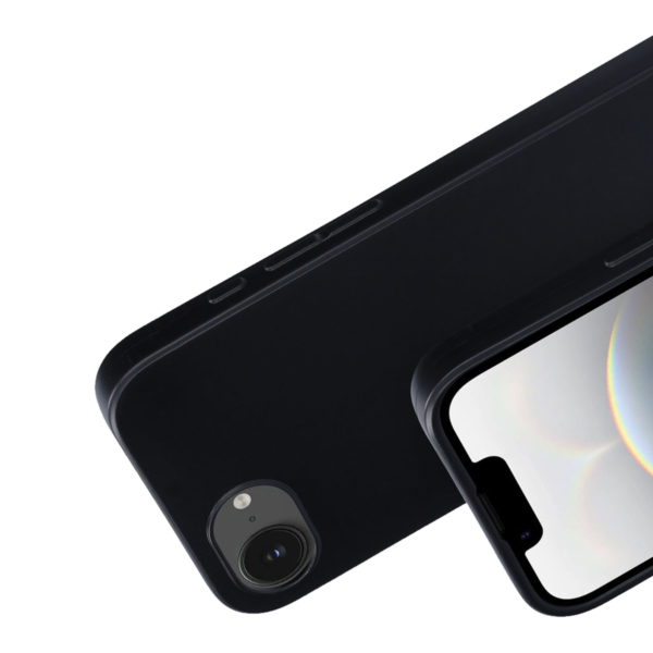 Protective cover Black iPhone 16e Zwart Beschermhoes iPhone 16e