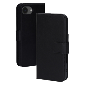 Book case black iPhone 16e