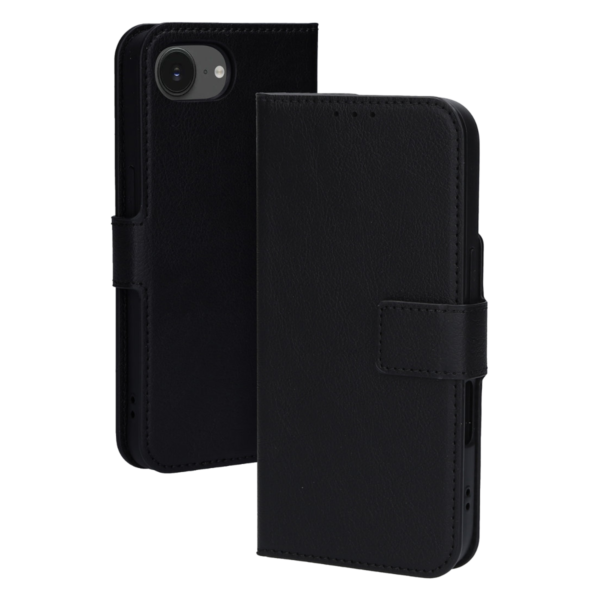 Book case black iPhone 16e