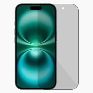 Privacy Screenprotector iPhone 16 Transparant Privacy screenprotector iPhone 16