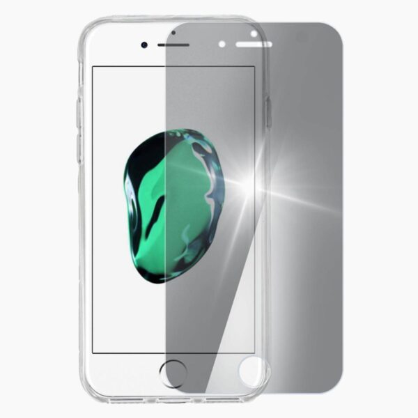 TPU-hoesje transparant & Screenprotector iPhone 7 Plus/8 Plus