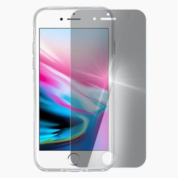 TPU-hoesje transparant & Screenprotector iPhone 7 Plus/8 Plus