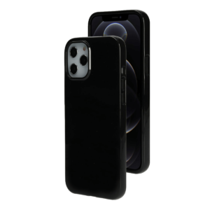 Protective cover iPhone 12 Pro Max Zwart Beschermhoes iPhone 12 Pro Max