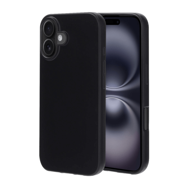 Protective cover Black iPhone 16 Zwart Beschermhoes iPhone 16